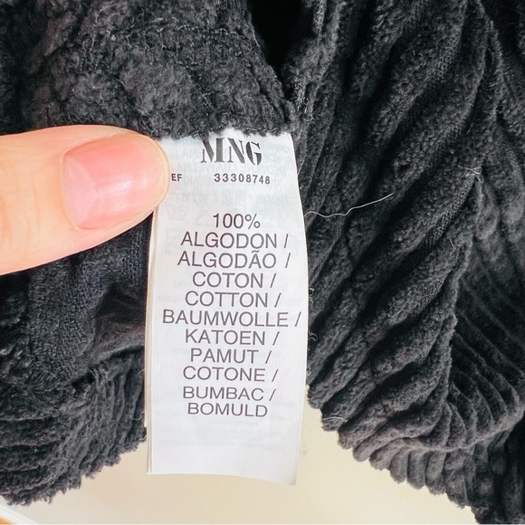 Mango ribbed side slit midi skirt - Picture 6 of 6